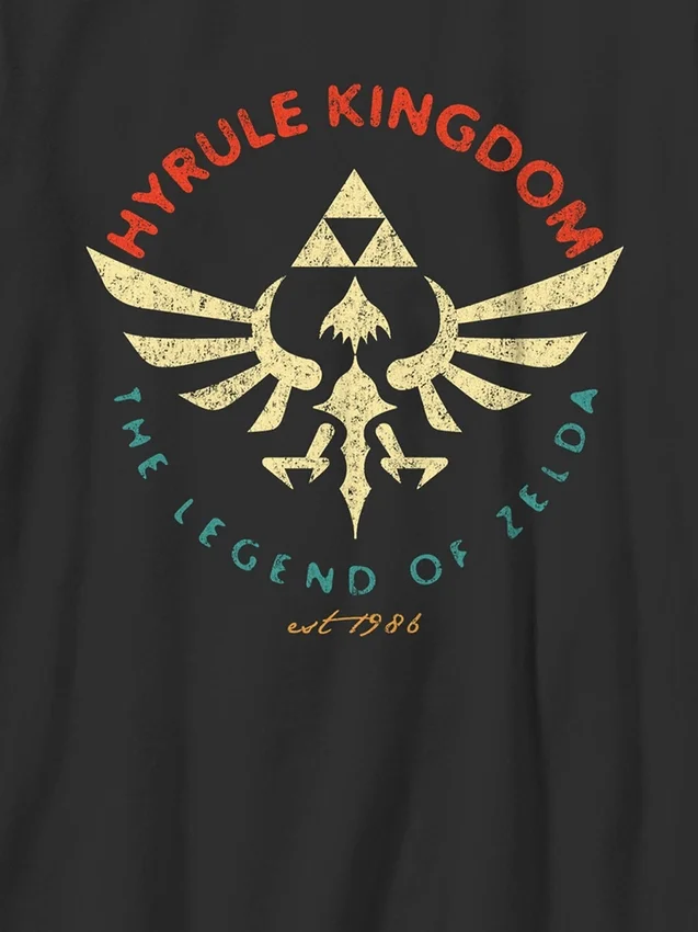 Kids Nintendo Zelda Hyrule Kingdom Graphic T-Shirt