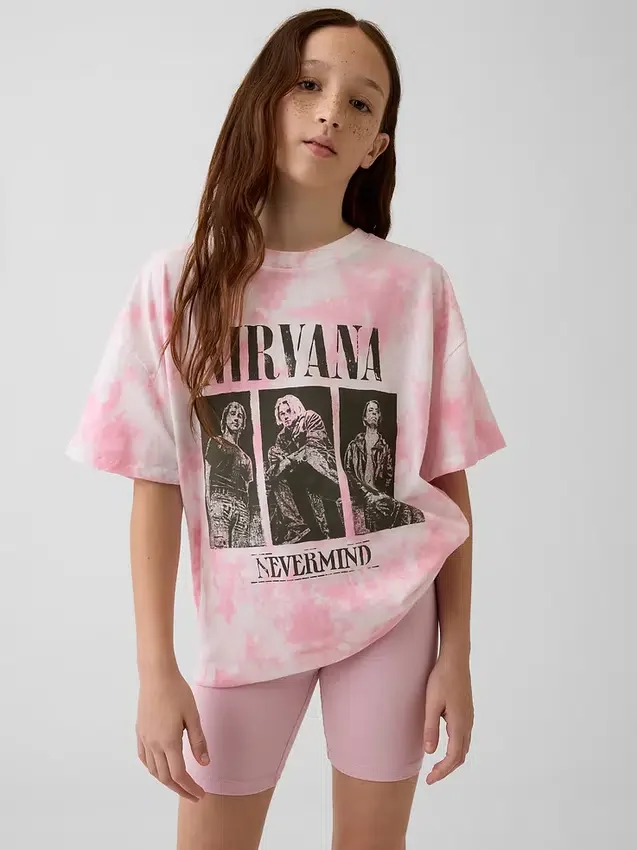 Kids Nirvana Oversized T-Shirt