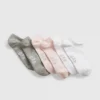 Kids No Show Socks (3-Pack)