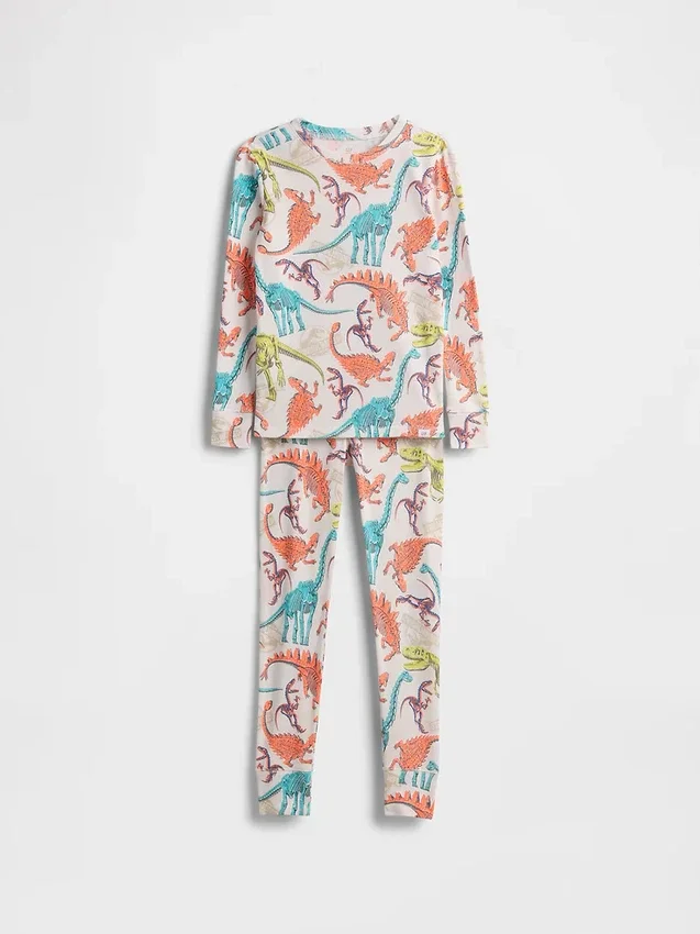 Kids Organic Brushed Cotton Pj Set