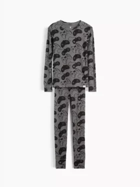 Kids Organic Brushed Cotton Pj Set