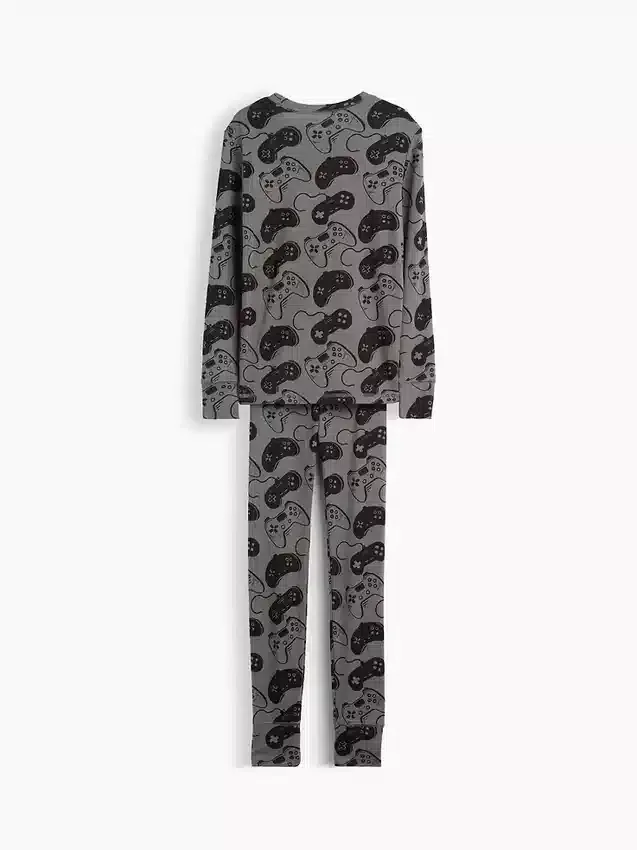 Kids Organic Brushed Cotton Pj Set