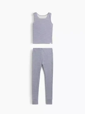 Kids Organic Brushed Cotton Tank & Leggings Pj Set
