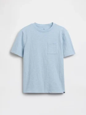 Kids Organic Cotton Pocket T-Shirt