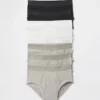 Kids Organic Stretch Cotton Briefs (7-Pack)
