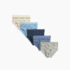 Kids Organic Stretch Cotton Gaming Briefs (5-Pack)