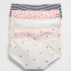 Kids Organic Stretch Cotton Hipster Briefs (5-Pack)