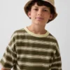 Kids Overdye Denim Bucket Hat