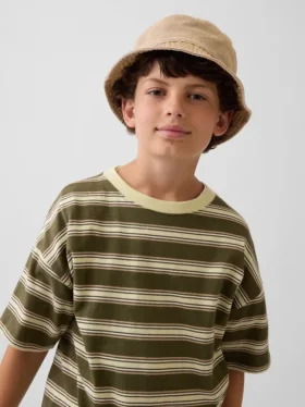 Kids Overdye Denim Bucket Hat
