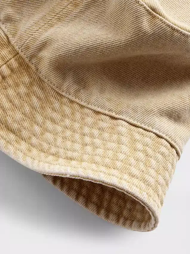Kids Overdye Denim Bucket Hat