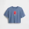 Kids Oversized Boxy Graphic T-Shirt