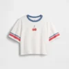Kids Oversized Boxy Graphic T-Shirt