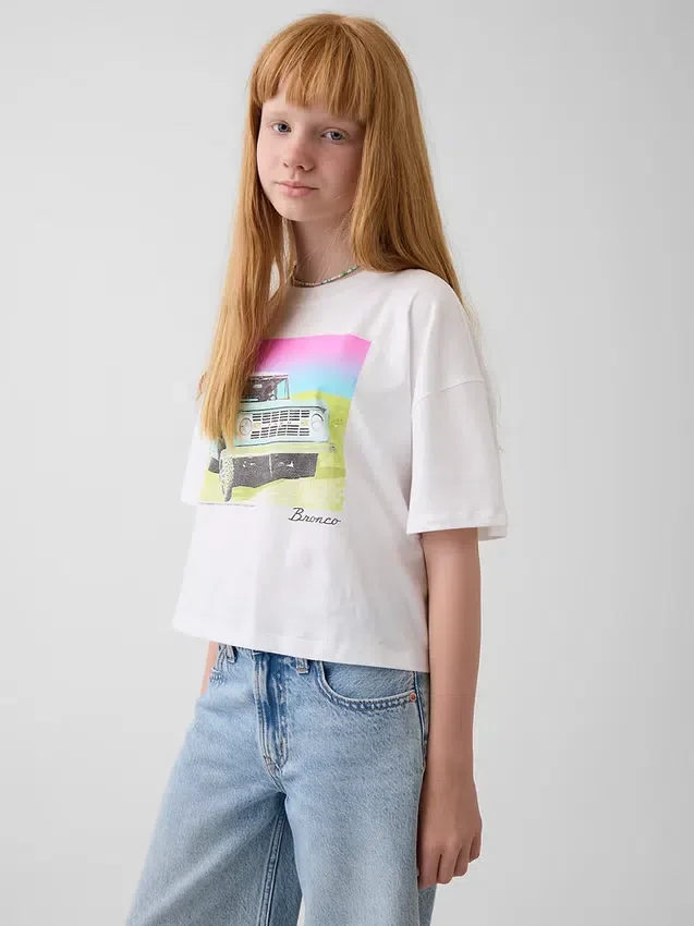 Kids Oversized Boxy T-Shirt