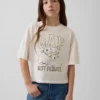 Kids Oversized Graphic Logo T-Shirt