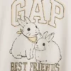 Kids Oversized Graphic Logo T-Shirt