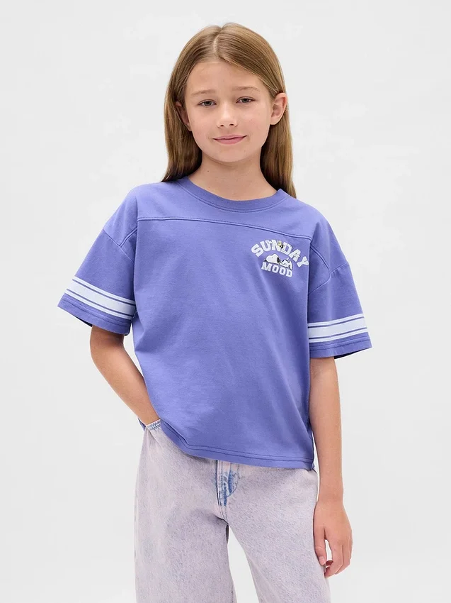Kids Oversized Graphic T-Shirt