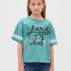 Kids Oversized Graphic T-Shirt