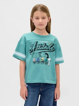 Kids Oversized Graphic T-Shirt