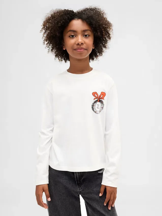 Kids Oversized Graphic T-Shirt