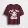Kids Oversized Graphic T-Shirt