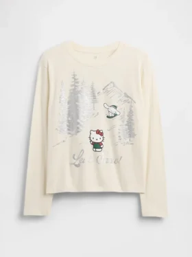 Kids Oversized Graphic T-Shirt