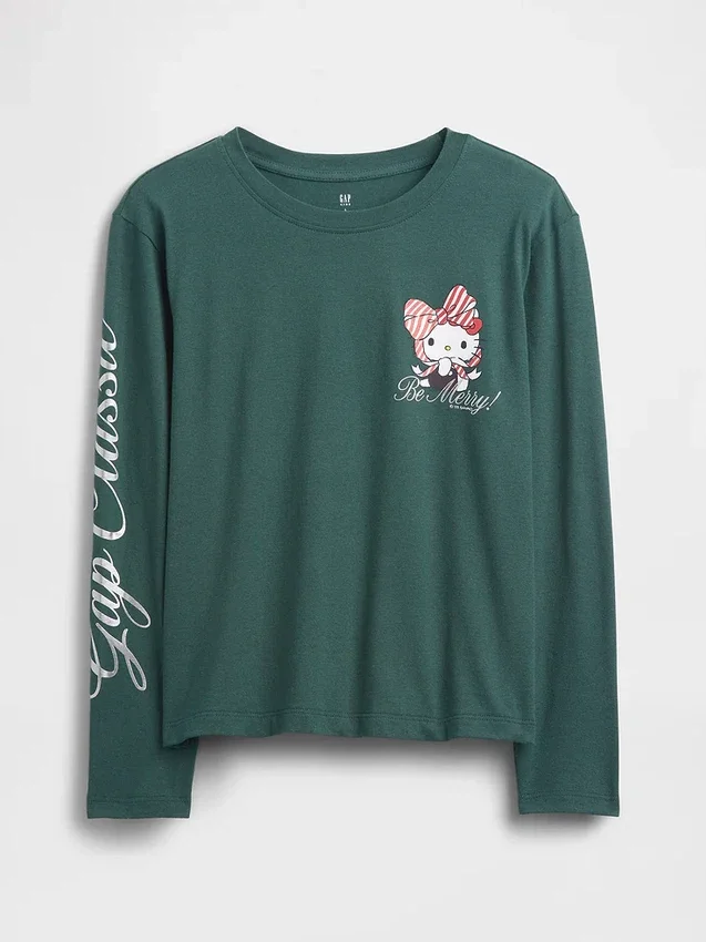 Kids Oversized Graphic T-Shirt