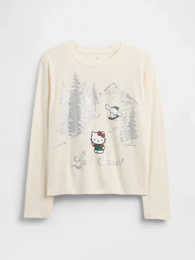 Kids Oversized Graphic T-Shirt