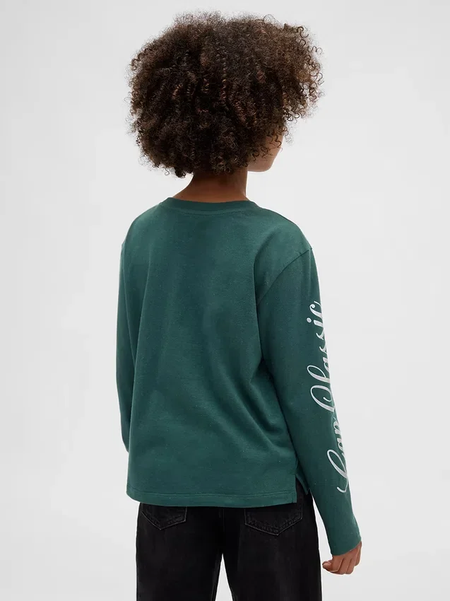 Kids Oversized Graphic T-Shirt