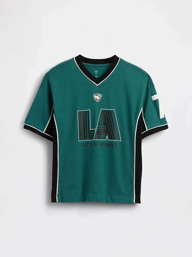 Kids Oversized Jersey T-Shirt