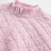 Kids Oversized Quilted Zip Jacket