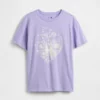Kids Oversized Tunic Graphic T-Shirt