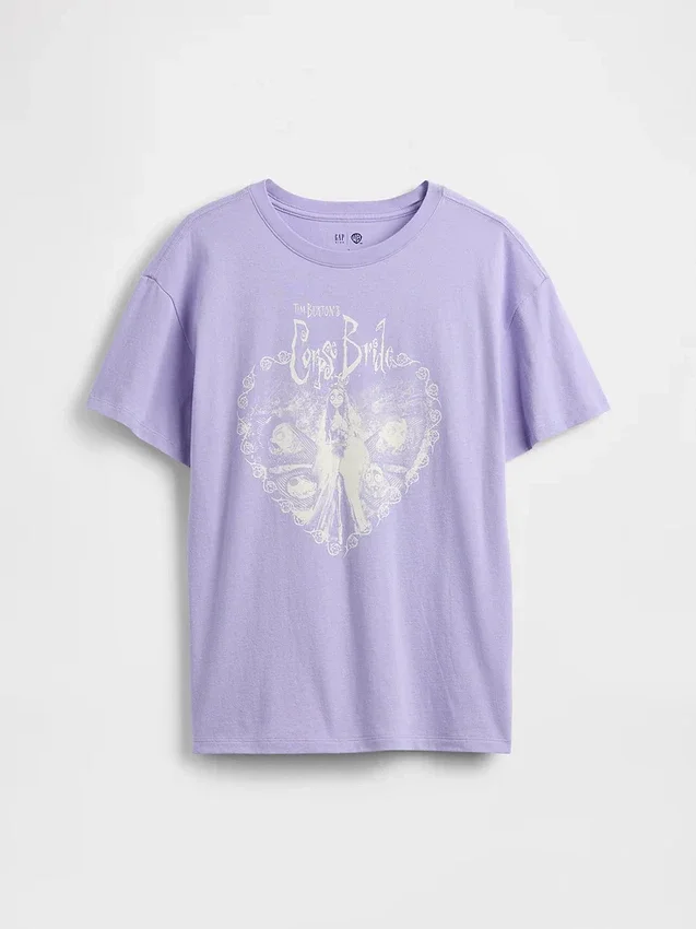 Kids Oversized Tunic Graphic T-Shirt