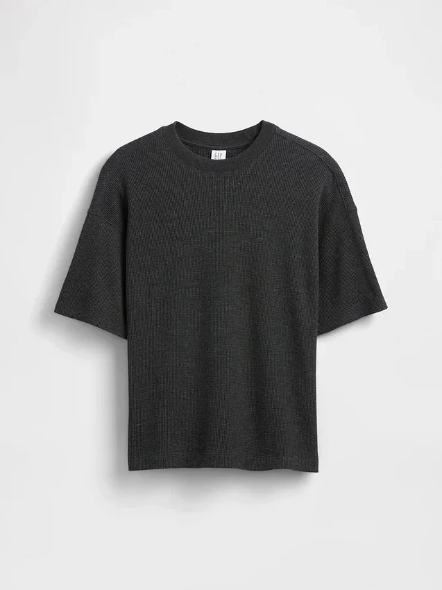 Kids Oversized Waffle T-Shirt