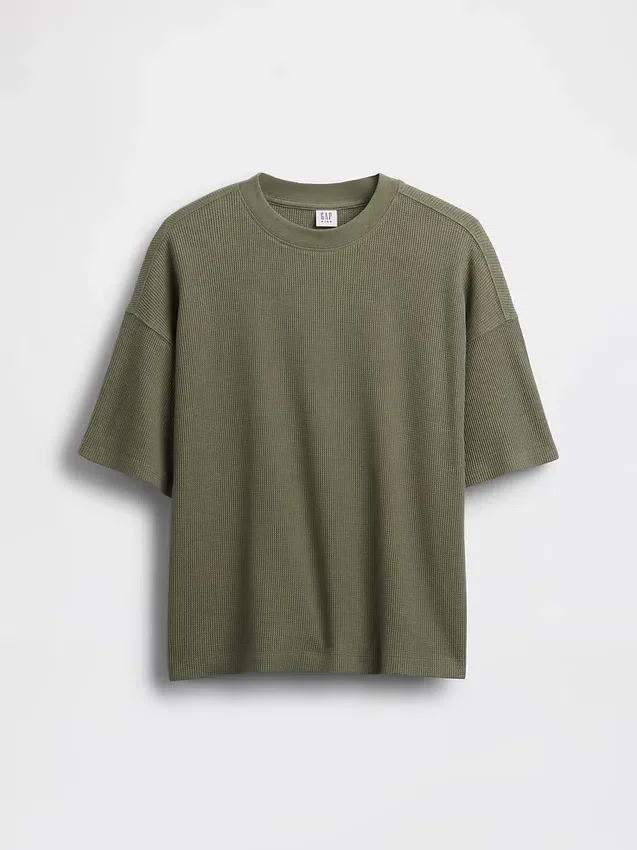 Kids Oversized Waffle T-Shirt
