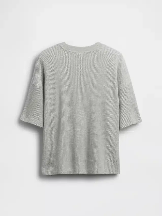 Kids Oversized Waffle T-Shirt