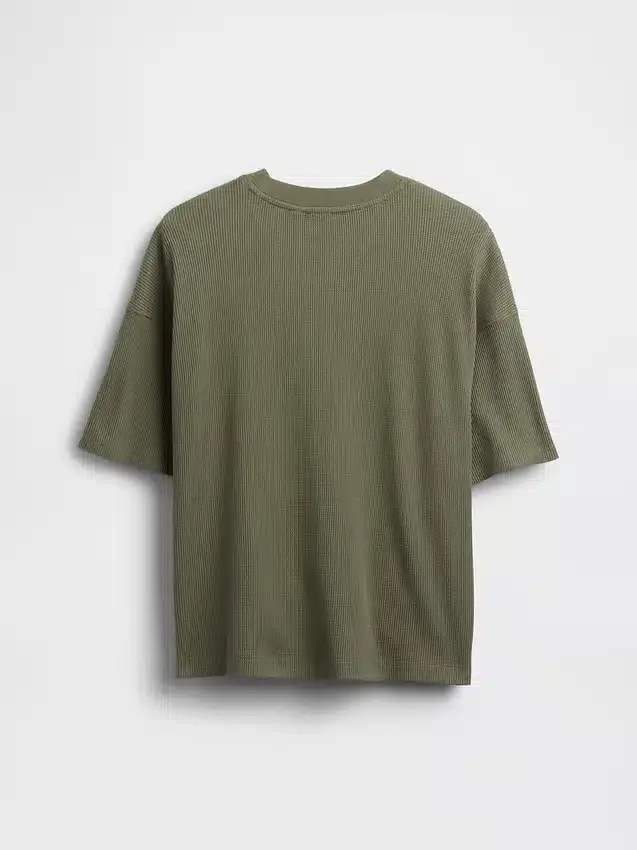 Kids Oversized Waffle T-Shirt