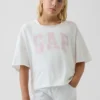 Kids Oversized Wide-Neck T-Shirt