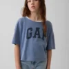 Kids Oversized Wide-Neck T-Shirt