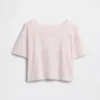 Kids Oversized Wide-Neck T-Shirt