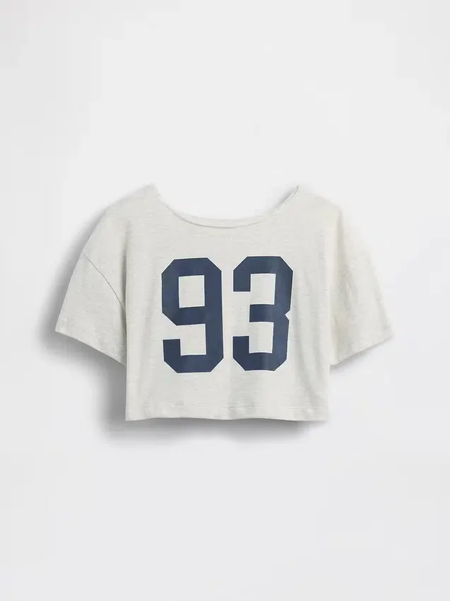 Kids Oversized Wide-Neck T-Shirt