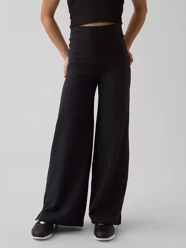 Kids Performance Wide-Leg Leggings