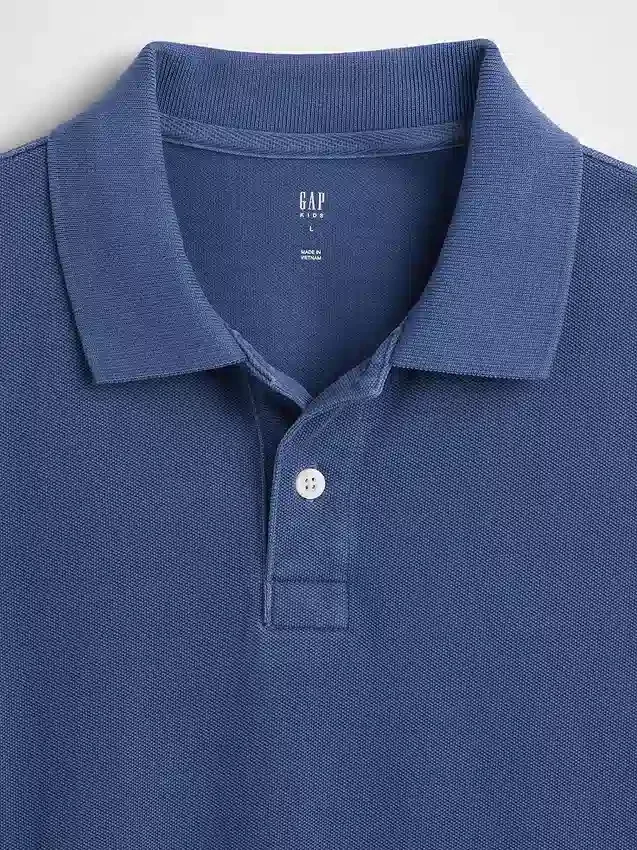 Kids Pique Polo Shirt