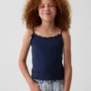 Kids Pointelle Rib Cami