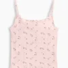 Kids Pointelle Rib Cami