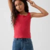 Kids Pointelle Tank Top