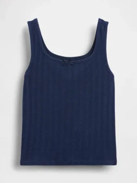 Kids Pointelle Tank Top