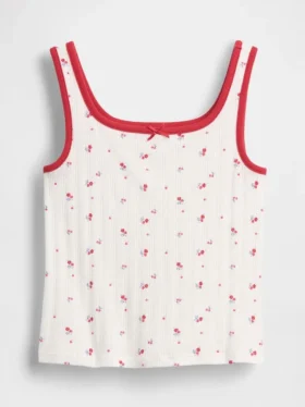 Kids Pointelle Tank Top
