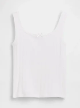 Kids Pointelle Tank Top