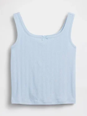 Kids Pointelle Tank Top