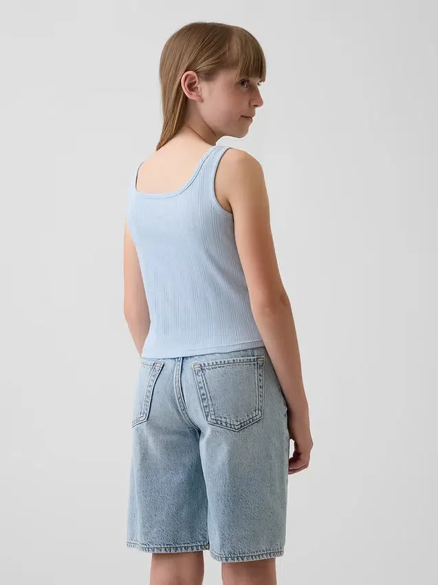 Kids Pointelle Tank Top